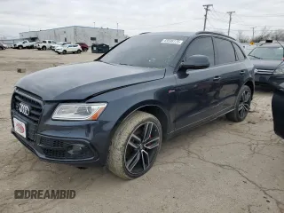 2017 Audi SQ5 Prestige with VIN WA1VCAFP9HA022134, listed as a Copart auction lot 43595175 with 145,316 mi miles and Clean Title. Bid and sale history available at carsss.com. Image 1.