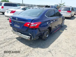 2017 Nissan Sentra S with VIN 3N1AB7AP7HY383085, listed as a IAAI auction lot 42134927 with 122,512 mi miles and . Bid and sale history available at DreamBid. Image 4.
