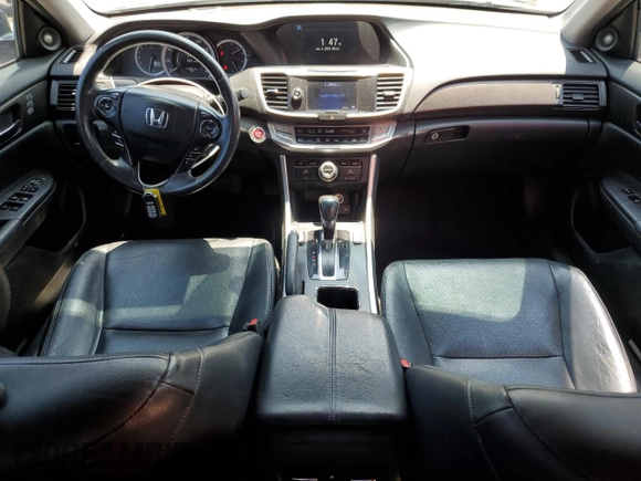 2014 Honda Accord Touring z VIN 1HGCR3F92EA002801, wystawiony jako Copart lot #59150495 z przebiegiem 112 377 mil mil oraz Szkoda całkowita • Salvage title. Historia ofert i sprzedaży dostępna na DreamBid. Obrazek 8.