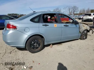 2008 Ford Focus S with VIN 1FAHP34N88W264717, listed as a Copart auction lot 47538965 with 0 mi miles and Salvage Title. Bid and sale history available at carsss.com. Image 3.