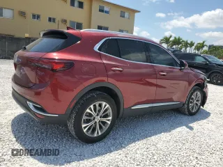 2022 Buick Envision Preferred with VIN LRBAZLR44ND009901, listed as a Copart auction lot 53375565 with 25,257 mi miles and Non Repairable. Bid and sale history available at carsss.com. Image 3.