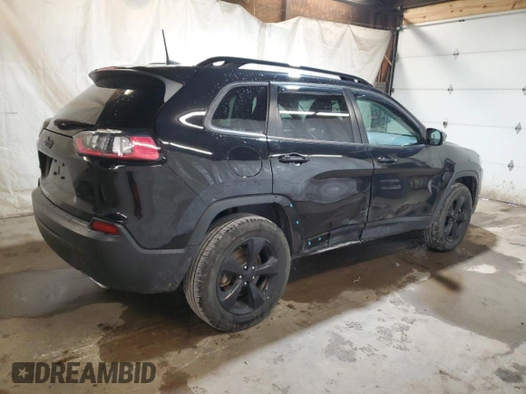 2020 Jeep Cherokee Altitude with VIN 1C4PJMLN8LD550814, listed as a Copart auction lot 51795664 with 66,398 mi miles and Salvage Title. Bid and sale history available at carsss.com. Image 3.