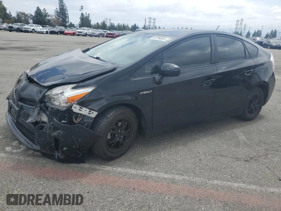 2013 Toyota Prius One with VIN JTDKN3DU4D5651505, listed as a Copart auction lot 54794035 with 176,101 mi miles and Salvage Title. Bid and sale history available at DreamBid. Image 1.