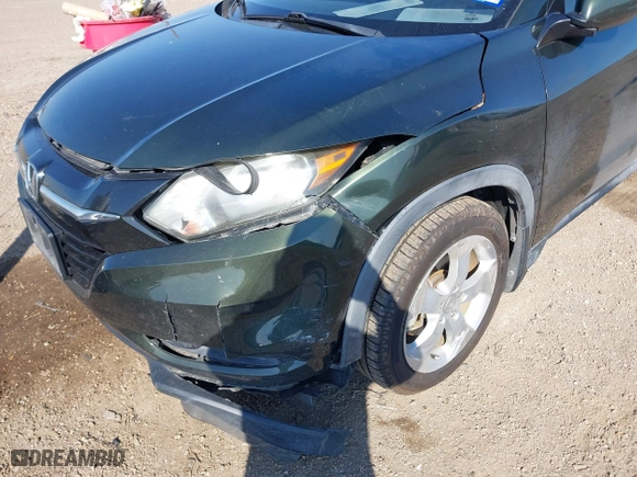 2016 Honda HR-V EX-L w/Navi with VIN 3CZRU5H74GM722552, listed as a IAAI auction lot 41491094 with 57,802 mi miles. Bid and sale history available at carsss.com. Image 6.