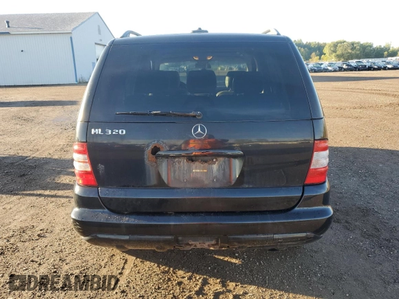 2003 Mercedes-Benz M-Class 3.2L with VIN 4JGAB54E03A378329, listed as a Copart auction lot 72962624 with 219,345 mi miles and Salvage Title. Bid and sale history available at carsss.com. Image 6.