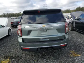 2023 Chevrolet Suburban LT with VIN 1GNSCCKD2PR195582, listed as a Copart auction lot 84453924 with 46,695 mi miles and Salvage title. Bid and sale history available at DreamBid. Image 6.