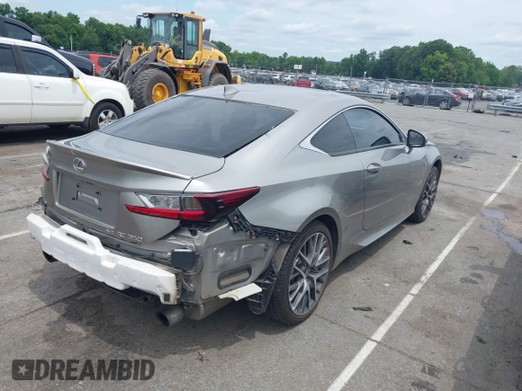 2015 Lexus RC 350 F Sport z VIN JTHSE5BC6F5003106, wystawiony jako IAAI lot #42452061 z przebiegiem 163 558 mil mil oraz . Historia ofert i sprzedaży dostępna na DreamBid. Obrazek 4.