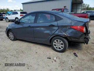 2013 Hyundai Accent GLS with VIN KMHCT4AE1DU307046, listed as a Copart auction lot 51236265 with 240,600 mi miles and Salvage Title. Bid and sale history available at carsss.com. Image 2.