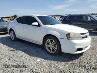 2013 Dodge Avenger SXT with VIN 1C3CDZCB1DN576258, listed as a Copart auction lot 51363225 with 86,952 mi miles and Salvage Title. Bid and sale history available at DreamBid. Image 4.