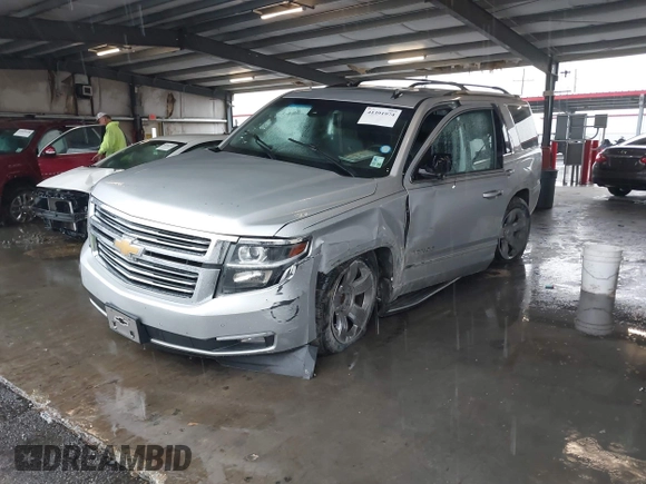 2015 Chevrolet Tahoe LTZ with VIN 1GNSCCKC5FR123099, listed as a IAAI auction lot 41391974 with Not provided miles and . Bid and sale history available at DreamBid. Image 17.