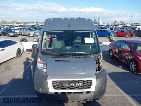 2022 Ram ProMaster Cargo with VIN 3C6MRVJG3NE136421, listed as a IAAI auction lot 41700161 with 35,980 mi miles and . Bid and sale history available at DreamBid. Image 13.