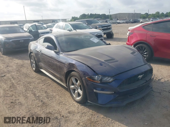 2018 Ford Mustang EcoBoost with VIN 1FA6P8TH8J5108138, listed as a IAAI auction lot 42293807 with 161,500 mi miles and . Bid and sale history available at DreamBid. Image 1.