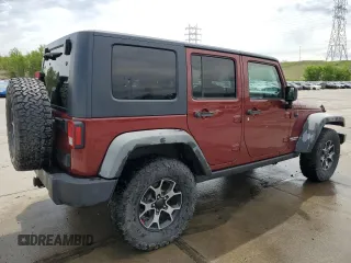 2010 Jeep Wrangler Unlimited Rubicon with VIN 1J4BA6H14AL115460, listed as a Copart auction lot 58349925 with Not provided miles and Salvage title. Bid and sale history available at DreamBid. Image 3.