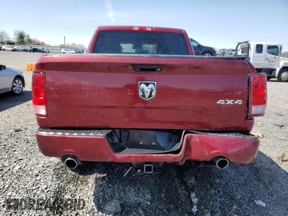 2016 Ram 1500 Tradesman with VIN 3C6RR7KT7GG262365, listed as a Copart auction lot 51218995 with 117,699 mi miles and Salvage title. Bid and sale history available at DreamBid. Image 6.