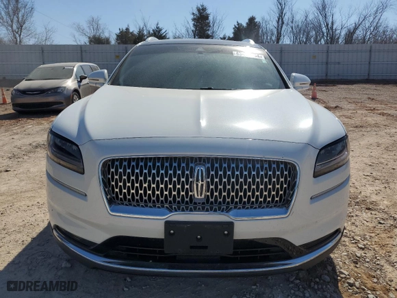 2021 Lincoln Nautilus Reserve with VIN 2LMPJ8K93MBL14221, listed as a Copart auction lot 43411994 with 46,251 mi miles. Bid and sale history available at carsss.com. Image 5.