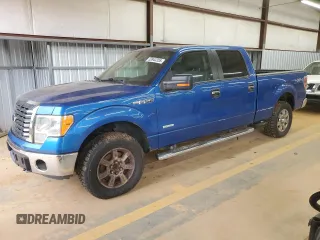 2011 Ford F-150 XLT with VIN 1FTFW1ETXBFC18285, listed as a Copart auction lot 53943355 with 139,861 mi miles and Clean Title. Bid and sale history available at carsss.com. Image 1.
