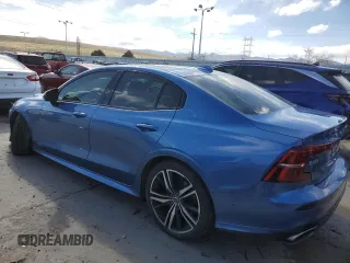 2020 Volvo S60 R-Design with VIN 7JRA22TM9LG030619, listed as a Copart auction lot 46770363 with 25,835 mi miles. Bid and sale history available at carsss.com. Image 2.