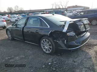 2015 Audi A8 3.0T with VIN WAU3GAFDXFN028244, listed as a IAAI auction lot 41791578 with 149,770 mi miles and . Bid and sale history available at DreamBid. Image 3.