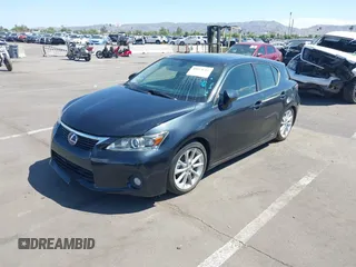 2011 Lexus CT 200h with VIN JTHKD5BH2B2040664, listed as a IAAI auction lot 40053641 with 55,119 mi miles and . Bid and sale history available at DreamBid. Image 2.
