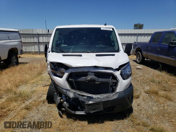 2022 Ford Transit Passenger XL with VIN 1FBAX9YG3NKA59727, listed as a Copart auction lot 57765794 with 21,845 mi miles and Salvage Title. Bid and sale history available at DreamBid. Image 5.