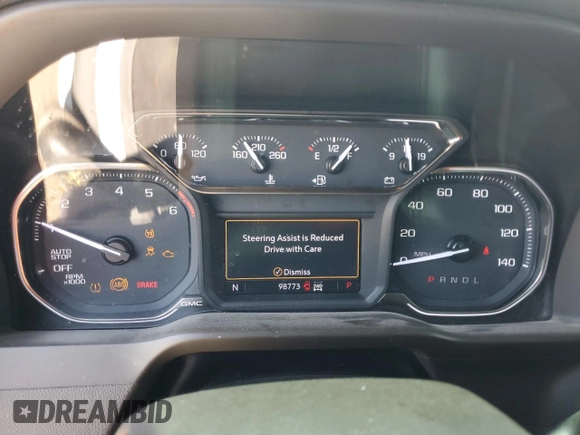 2019 GMC Sierra 1500 SLE z VIN 3GTU9BEDXKG241304, wystawiony jako Copart lot #58845365 z przebiegiem 98 773 mil mil oraz Szkoda całkowita • Salvage title. Historia ofert i sprzedaży dostępna na DreamBid. Obrazek 9.