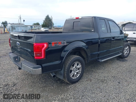 2016 Ford F-150 XLT with VIN 1FTFX1EG8GKF54466, listed as a IAAI auction lot 41633408 with 94,514 mi miles. Bid and sale history available at carsss.com. Image 4.