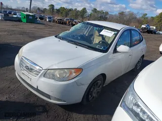 2010 Hyundai Elantra GLS with VIN KMHDU4AD6AU847545, listed as a IAAI auction lot 41684206 with 142,133 mi miles. Bid and sale history available at carsss.com. Image 2.