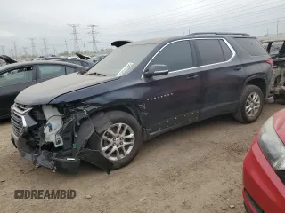 2020 Chevrolet Traverse LT Cloth z VIN 1GNERGKW1LJ164353, wystawiony jako Copart lot #54317525 z przebiegiem 83 597 mil mil oraz Szkoda całkowita • Salvage title. Historia ofert i sprzedaży dostępna na DreamBid. Obrazek 1.