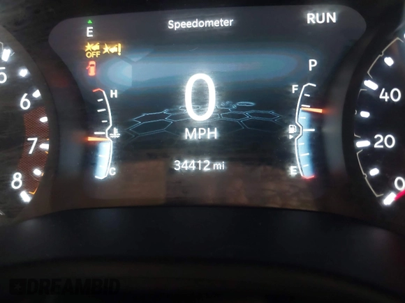 2024 Jeep Compass Latitude with VIN 3C4NJDBN3RT117560, listed as a IAAI auction lot 42732859 with 34,412 mi miles and . Bid and sale history available at DreamBid. Image 16.