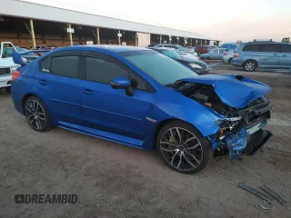 2021 Subaru WRX STI with VIN JF1VA2S65M9821649, listed as a Copart auction lot 35917823 with 14,842 mi miles. Bid and sale history available at carsss.com. Image 4.