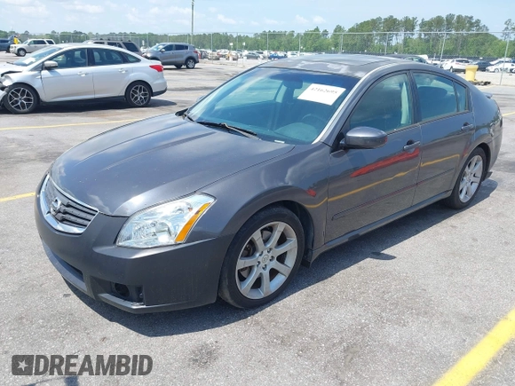 2007 Nissan Maxima SL with VIN 1N4BA41E37C819543, listed as a IAAI auction lot 42162695 with 94,068 mi miles and . Bid and sale history available at DreamBid. Image 2.