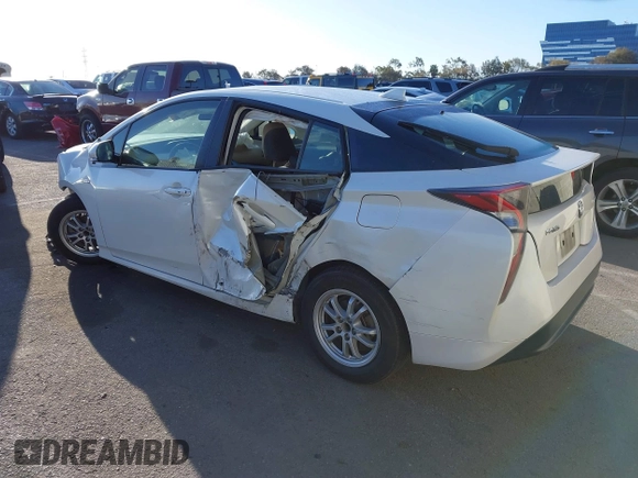2016 Toyota Prius Four with VIN JTDKARFU4G3525589, listed as a IAAI auction lot 41612929 with 197,114 mi miles. Bid and sale history available at carsss.com. Image 3.