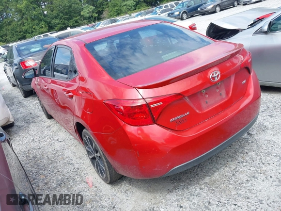 2017 Toyota Corolla L with VIN 2T1BURHE7HC812110, listed as a IAAI auction lot 42580694 with 122,516 mi miles and . Bid and sale history available at DreamBid. Image 3.