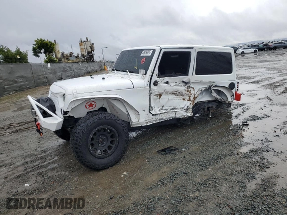 2013 Jeep Wrangler Sahara z VIN 1C4AJWBG7DL512437, wystawiony jako Copart lot #48928325 z przebiegiem Nie podano mil oraz Szkoda całkowita • Salvage title. Historia ofert i sprzedaży dostępna na DreamBid. Obrazek 1.