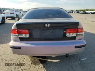 1998 Honda Civic DX with VIN 1HGEJ6127WL054586, listed as a Copart auction lot 48623585 with 328,988 mi miles and Salvage Title. Bid and sale history available at carsss.com. Image 6.