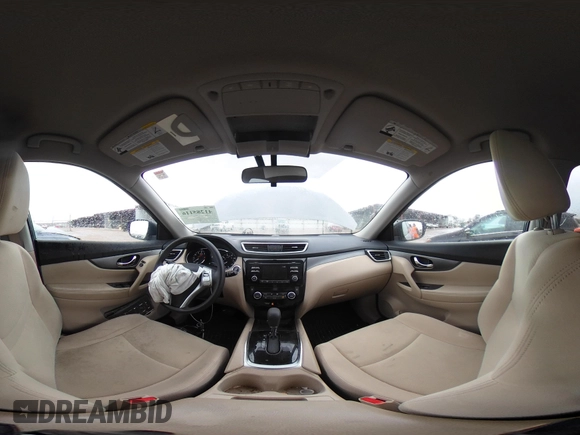 2016 Nissan Rogue SV with VIN KNMAT2MV5GP688589, listed as a IAAI auction lot 41285116 with 87,142 mi miles. Bid and sale history available at carsss.com. Image 20.