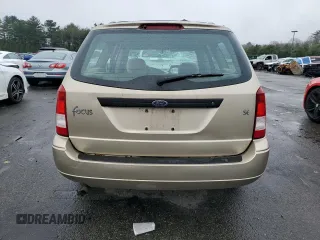 2000 Ford Focus SE with VIN 1FAFP3638YW414974, listed as a Copart auction lot 53040985 with 155,849 mi miles and Salvage Title. Bid and sale history available at carsss.com. Image 6.