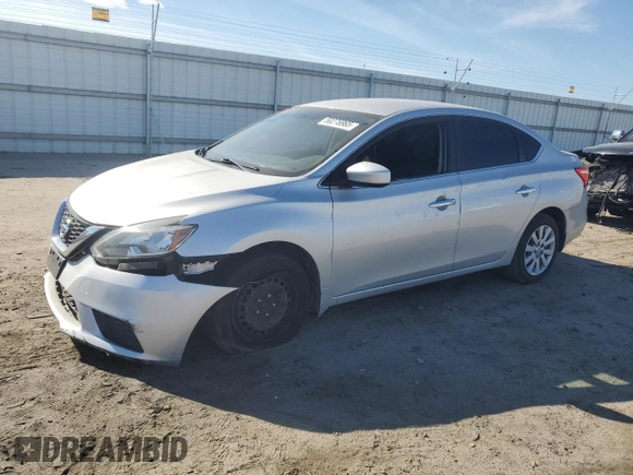 2016 Nissan Sentra SV with VIN 3N1AB7AP8GL653520, listed as a Copart auction lot 50276965 with 117,899 mi miles and Salvage Title. Bid and sale history available at DreamBid. Image 1.