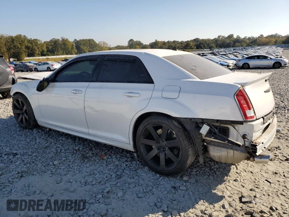 2012 Chrysler 300 SRT8 with VIN 2C3CCAFJ0CH801266, listed as a Copart auction lot 78186364 with 61,916 mi miles and Salvage Title. Bid and sale history available at carsss.com. Image 2.