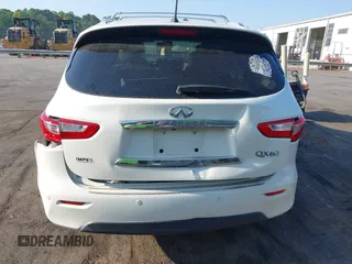 2015 Infiniti QX60 z VIN 5N1AL0MM8FC517929, wystawiony jako IAAI lot #42118295 z przebiegiem 104 188 mil mil oraz . Historia ofert i sprzedaży dostępna na DreamBid. Obrazek 6.