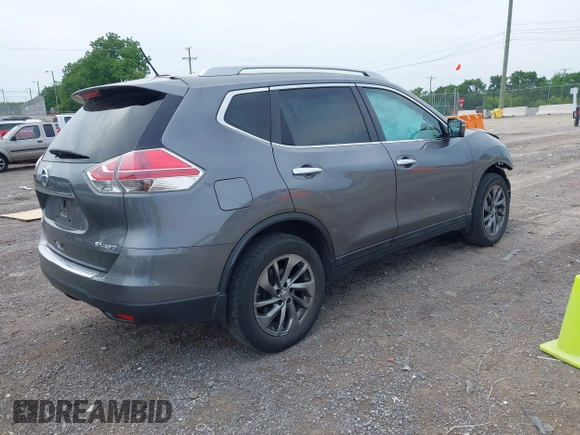 2015 Nissan Rogue SL z VIN 5N1AT2MV1FC923555, wystawiony jako IAAI lot #42280286 z przebiegiem 144 966 mil mil oraz . Historia ofert i sprzedaży dostępna na DreamBid. Obrazek 4.