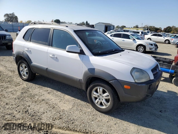 2007 Hyundai Tucson SE with VIN KM8JN72D67U575216, listed as a Copart auction lot 79972904 with 74,858 mi miles and Clean Title. Bid and sale history available at carsss.com. Image 4.