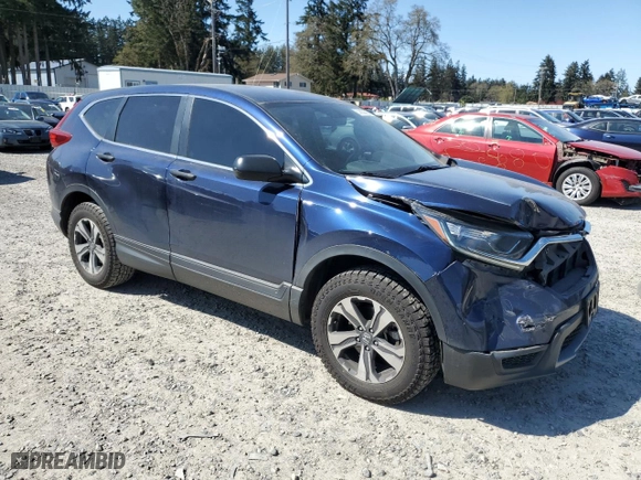 2018 Honda CR-V LX with VIN 2HKRW6H3XJH226252, listed as a Copart auction lot 53920605 with 70,961 mi miles and Salvage Title. Bid and sale history available at carsss.com. Image 4.