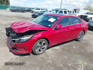 2023 Hyundai Elantra Limited z VIN KMHLP4AG8PU504791, wystawiony jako IAAI lot #42016405 z przebiegiem 22 916 mil mil oraz . Historia ofert i sprzedaży dostępna na DreamBid. Obrazek 2.