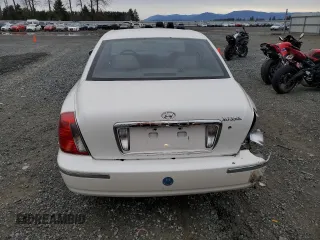 2004 Hyundai XG350 with VIN KMHFU45E74A301113, listed as a Copart auction lot 46635495 with 104,776 mi miles and Salvage Title. Bid and sale history available at carsss.com. Image 6.