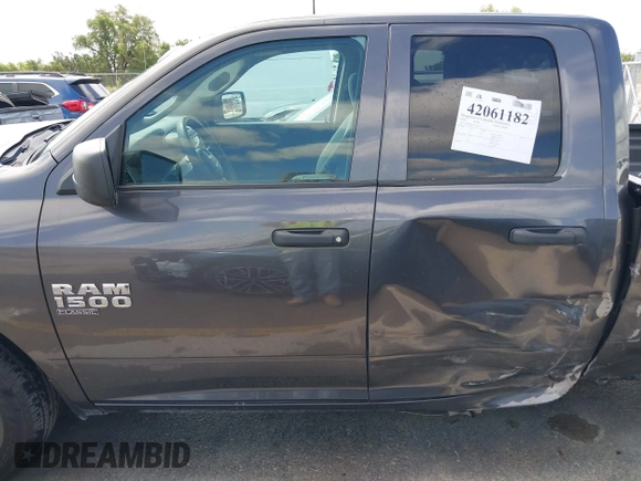 2020 Ram 1500 Tradesman with VIN 1C6RR6FG7LS114615, listed as a IAAI auction lot 42061182 with 97,341 mi miles and . Bid and sale history available at DreamBid. Image 14.