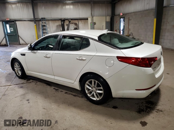2013 Kia Optima LX with VIN KNAGM4A78D5385108, listed as a Copart auction lot 81477784 with 78,433 mi miles and Salvage Title. Bid and sale history available at carsss.com. Image 2.