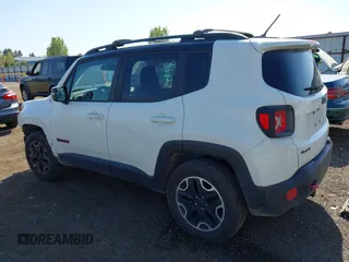 2016 Jeep Renegade Trailhawk with VIN ZACCJBCT9GPD32664, listed as a IAAI auction lot 42151784 with 108,535 mi miles and . Bid and sale history available at carsss.com. Image 3.