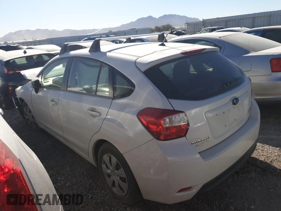 2015 Subaru Impreza 2.0i z VIN JF1GPAA64F8328637, wystawiony jako Copart lot #86025274 z przebiegiem 96 150 mil mil oraz Szkoda całkowita • Salvage title. Historia ofert i sprzedaży dostępna na DreamBid. Obrazek 2.