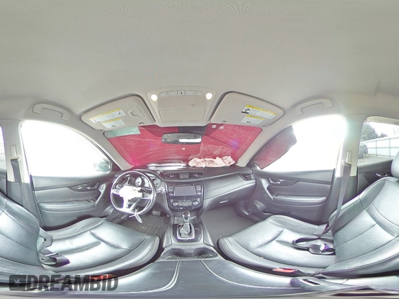 2017 Nissan Rogue SL with VIN JN8AT2MV6HW283644, listed as a Copart auction lot 55781785 with 90,233 mi miles and Salvage title. Bid and sale history available at DreamBid. Image 15.